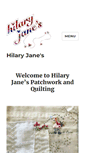 Mobile Screenshot of hilaryjanes.co.uk